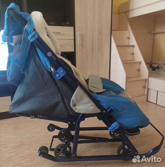 Санки коляска ника 7 2