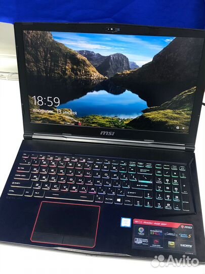 Ноутбук Msi GE63 Raider
