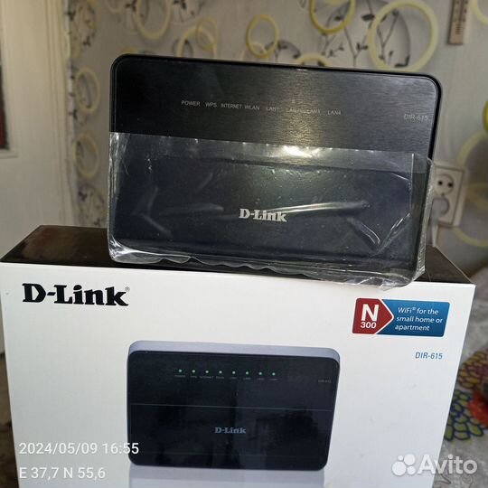 Беспроводной роутер D-Link DIR-615 H/W: N1 (802.11