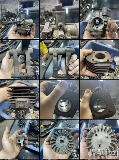 Запчасти на скутер honda dio, keeway