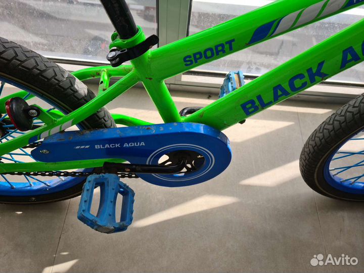 Велосипед детский Black aqua