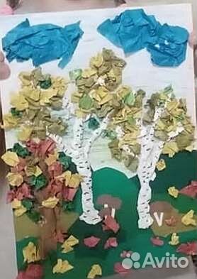 Осенняя поделка из природных материалов