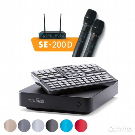 Система-караоке Evobox+Evolution SE 200D микрофон