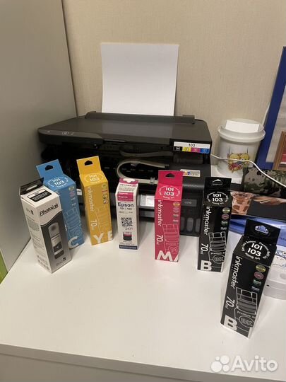 Цветной струйный принтер epsonL1210