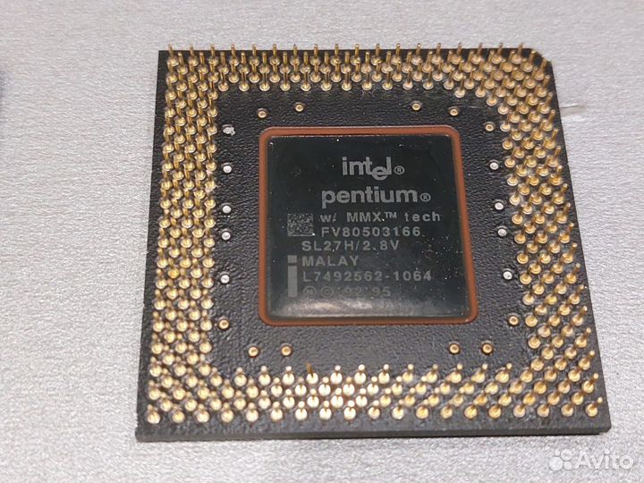 Ретро процессоры intel