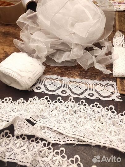 Кружево, ленты