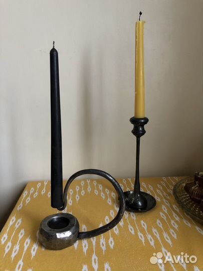 Подсвечник кованый