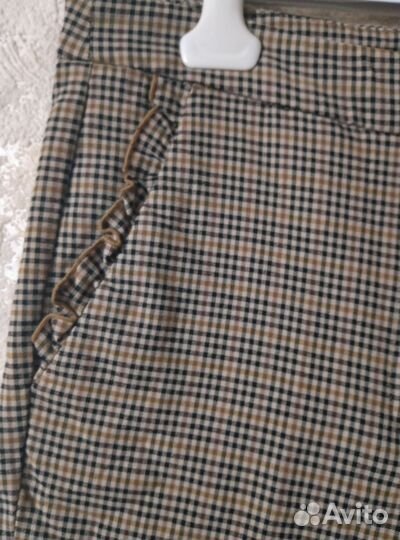 Брюки zara basic 46-48