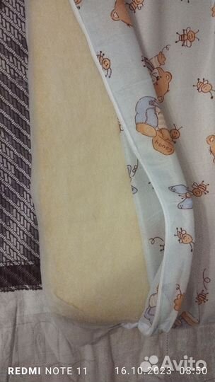 Матрас-топпер 120*60 в детскую кроватку