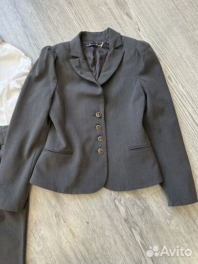 Школьная форма Маленькая леди 134 серая