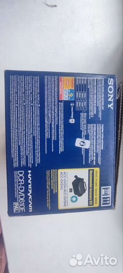 Sony DCR-dvd610e видеокамера