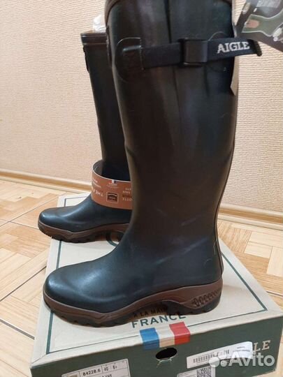 Новые сапоги Aigle