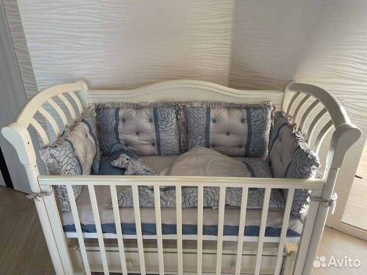 Бортики в детскую кроватку