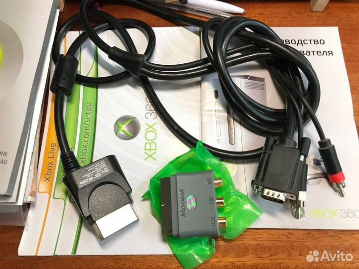 Кабель HD cable Xbox 360 на монитор телевизор