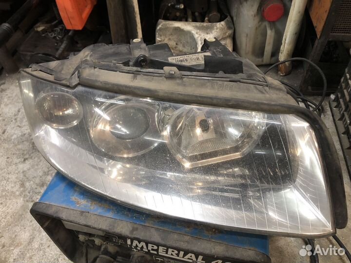 Фара левая галоген оригинал audi a4 b6