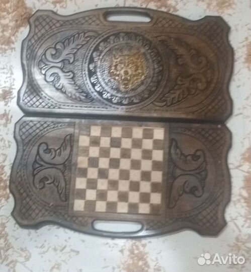 Нарды ручной работы резные