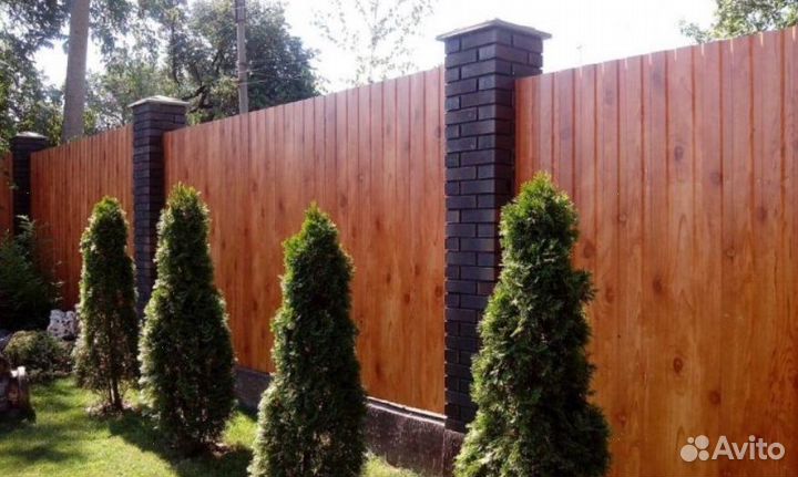 Забор из профнастила ,калитки быстро