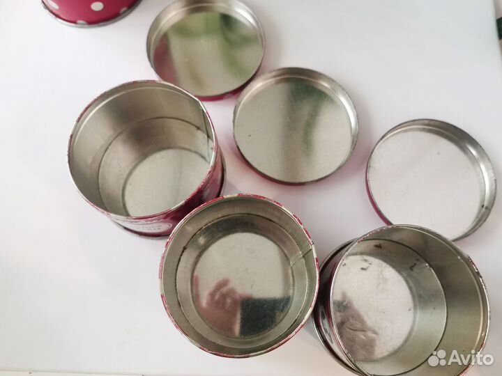 Жестяные банки для сыпучих продуктов СССР