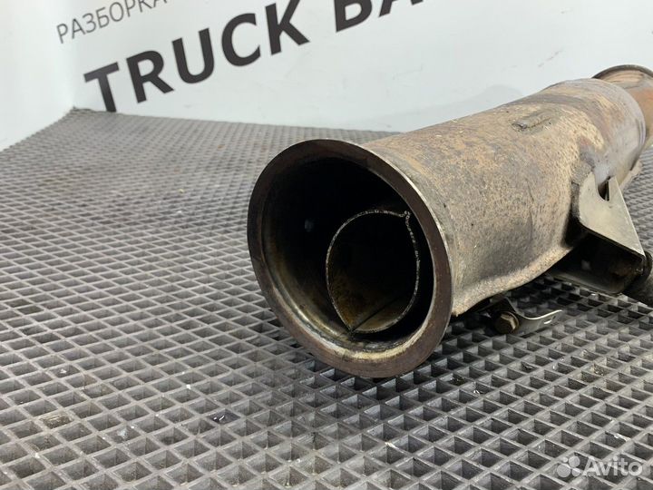 Приемная труба глушителя Man TGA, Man TGS, Man TGX