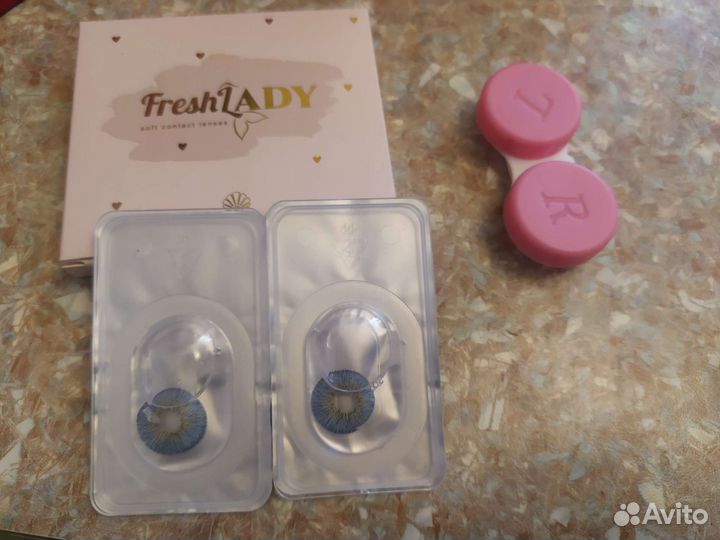 Линзы для глаз цветные