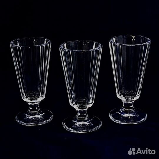 Хрустальные Рюмки граненые, лафитники 50 мл