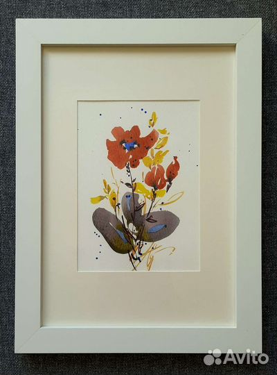 Картина акварель