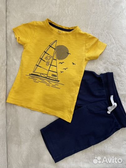 Костюм детский, шорты, футболка
