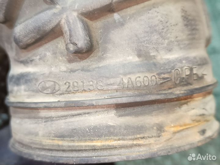 Гофра воздуховода Hyundai H1 2.5 D4CB