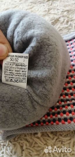 Шапка и снуд для девочки