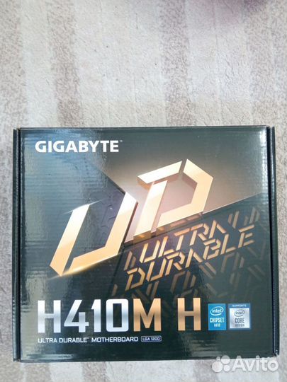 Резерв Материнская плата gigabyte H410M H