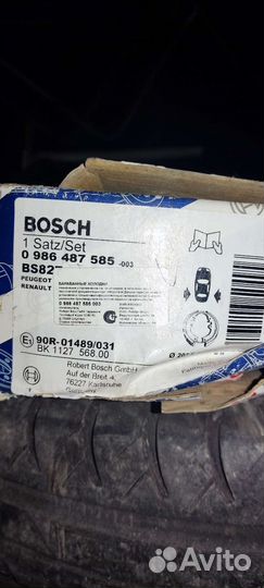 Колодки задние Рено logan