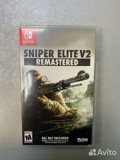 Sniper Elite v2 Remastered Б/У, Nintendo Switch