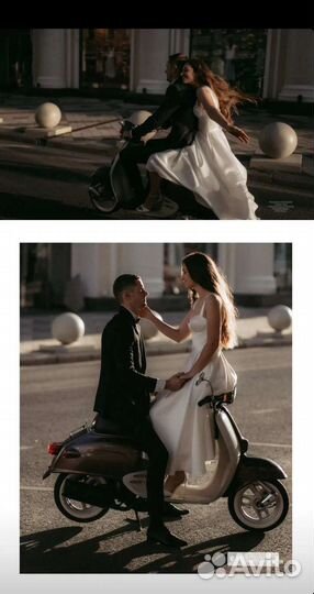 Аренда ретро мопеда / скутера для съёмки