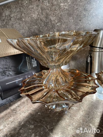 Ваза хрустальная комплект