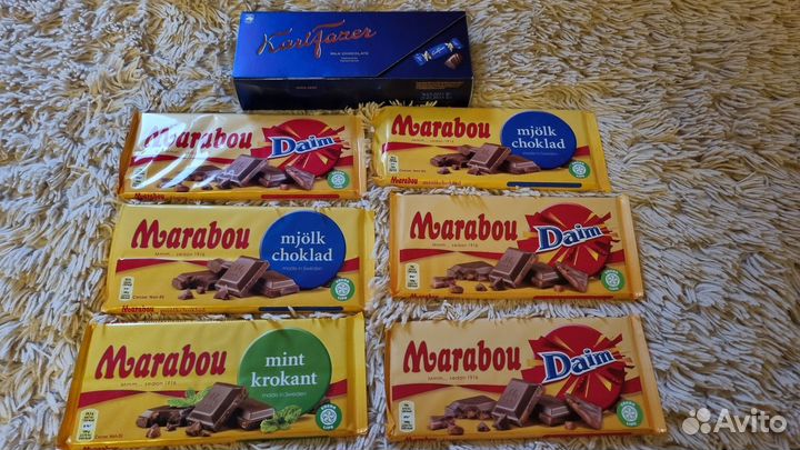 Конфеты из Финляндии marabou paradis