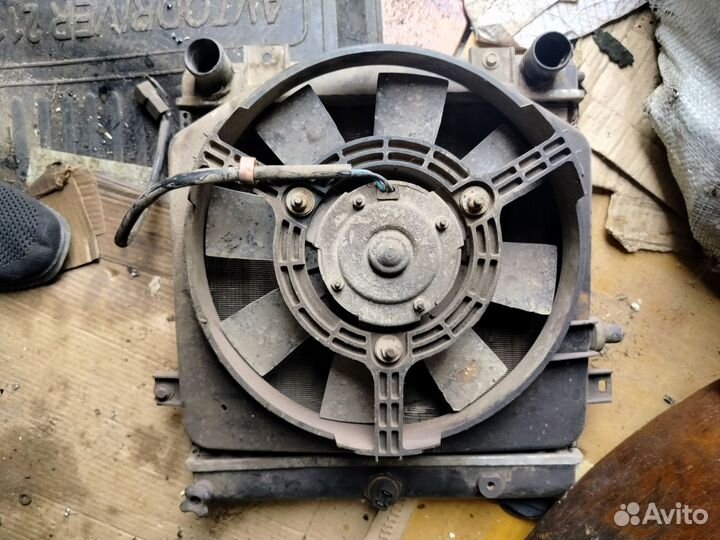 Вентилятор охлаждения радиатора ваз 11113 Ока