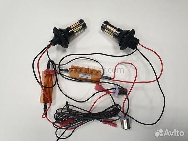 Светодиоды в ходовые огни 12v canbus с функцией по