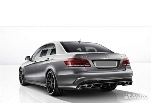 Задний диффузор w212