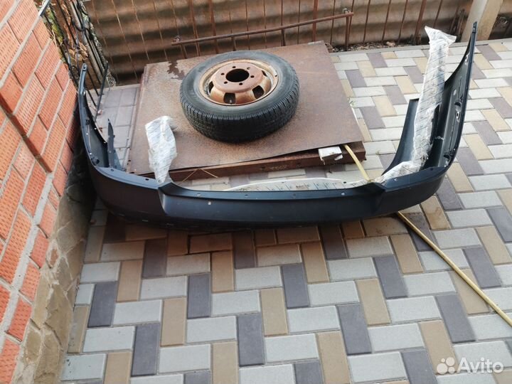 Бампер хундай элантра задний