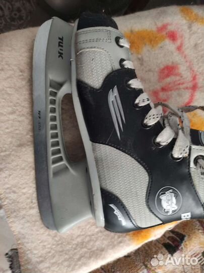 Хоккейные коньки бауэр, 23 размер, для мальчика