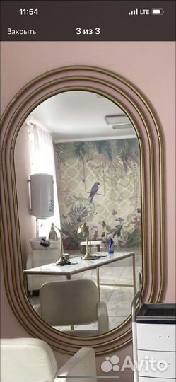 Зеркало интерьерное в хорошем состоянии