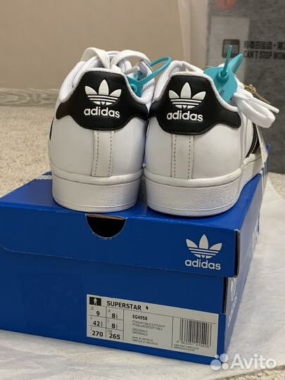 Кроссовки Adidas superstar оригинал новые