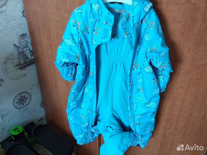 Комбинезон конверт демисезонный для мальчика 74 р