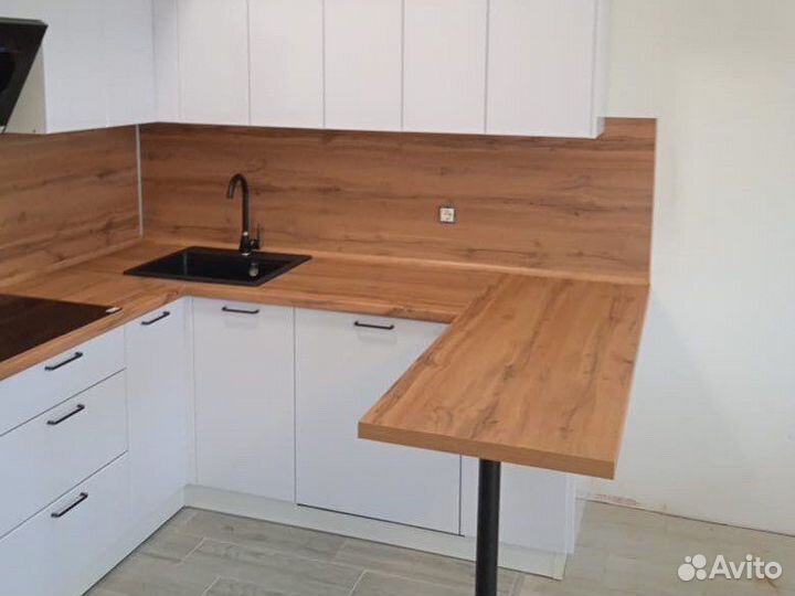 Кухонный гарнитур кухня с антресолью