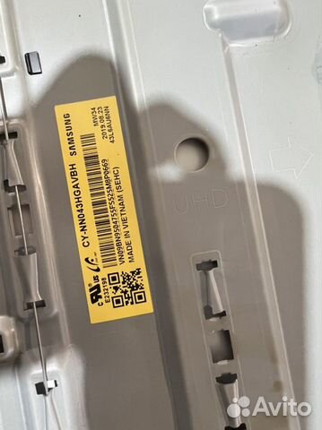 LED В сборе CY-NN043hgavbh UE43RU7470U UE43RU7470