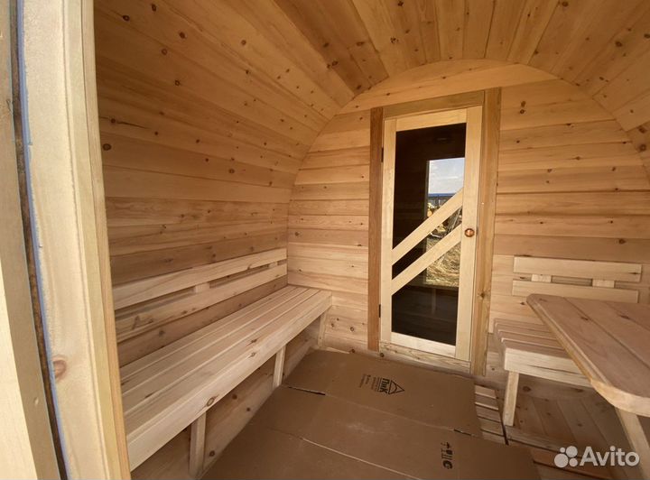 Баня бочка под ключ