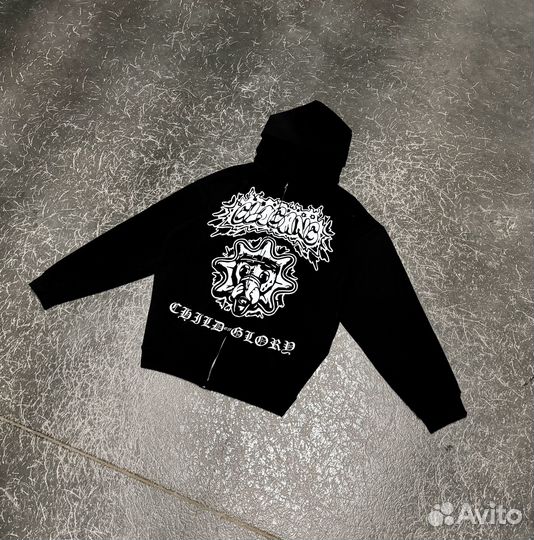 Зип худи glo gang child оф glory