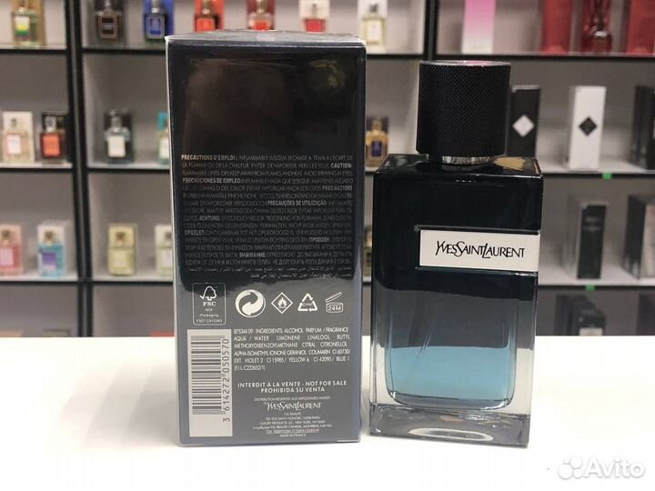 Мужской Yves Saint Laurent Y Eau De Parfum 100мл