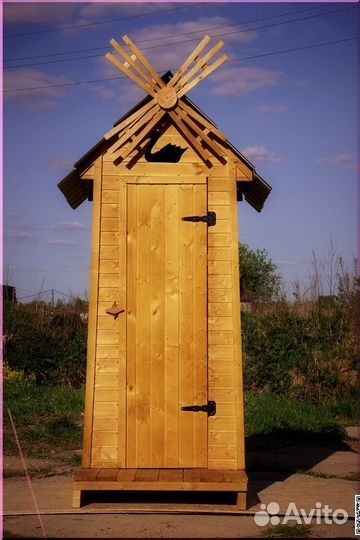 Дачный туалет с установкой BAG333