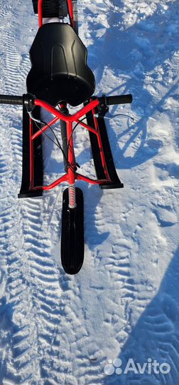 Продам детский бензиновый снегокат 